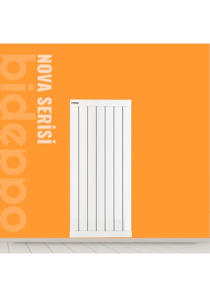 Nova Serisi Yükseklik 150 cm Genişlik 30 Dilim (254 Cm) Alüminyum Radyatör