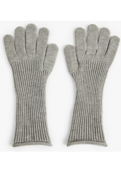 Yumuşak Dokulu Uzun Triko Eldiven