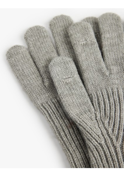 Yumuşak Dokulu Uzun Triko Eldiven modelleri