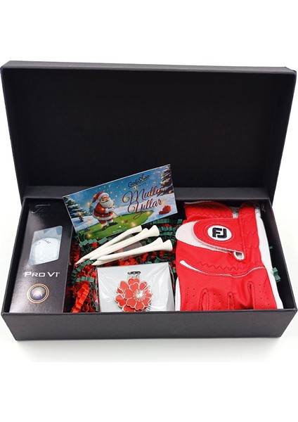 Yeni Yıl Golf Hediye Seti Kadın Özel Kutulu