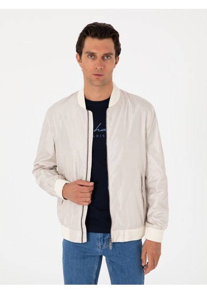 Erkek Ekru Mevsimlik Mont 50301605-VR019