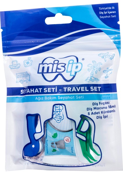 ağız Bakım Travel Set Poşetli