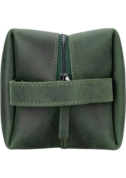 Deri Bakım ve Seyahat Çantası, x Beden, Antik Koyu Yeşil fırsatları