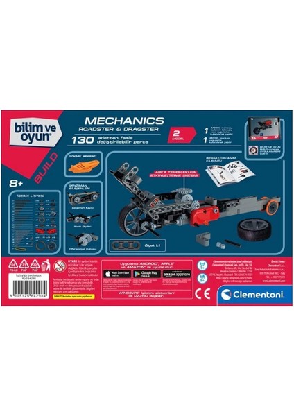 75079TR Mekanik Laboratuvarı - Roadstar ve Dragstar +8 Yaş modelleri