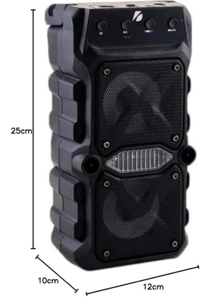 Bluetooth Hoparlör Çift Mikrofonlu Güçlü Ses Kaliteli Kesintisiz Kablosuz indirimleri