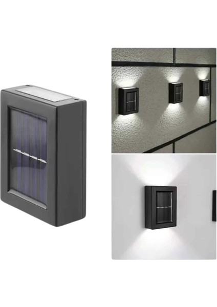 Solar Lamba Dekoratif Aplik Su Geçirmez LED Işıklı Duvar Lambası fiyatları