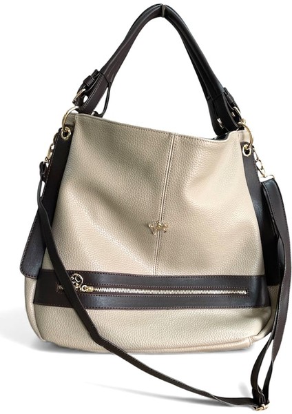 1398 Kadın Salash Büyük Boy Omuz Çantası Kum fiyatları