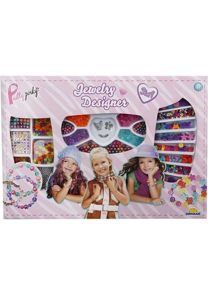 Hobi Set 3 In 1 Set Boncuk Takı Tasarım Seti