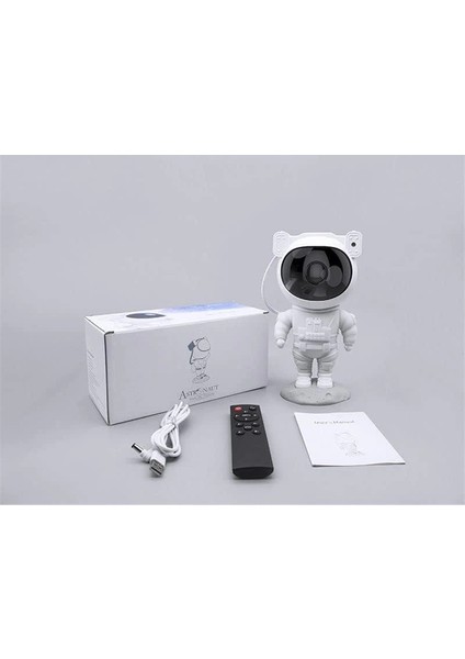 Çocuklara Özel Projeksiyon Astronot Lamba Speaker Sevimli fiyatları