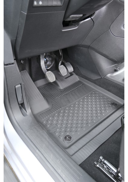 Doblo III Van 2022+ Uyumlu Sahler Araca Özel 4.5D Havuzlu Oto Paspas - Doblo