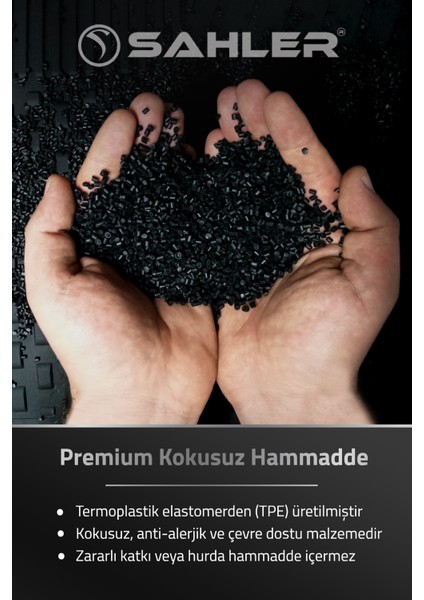 Seat Ibıza 2017+ Uyumlu SAHLER 4.5D Elegant Havuzlu Paspas