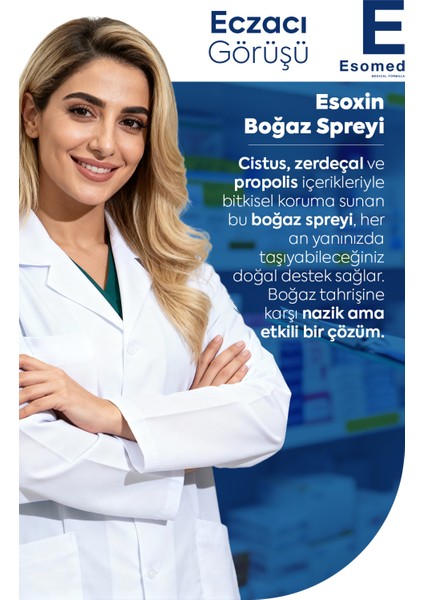 İncanus Bitkisel Boğaz Spreyi 25 Ml