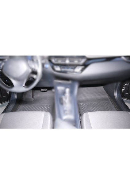 Toyota Corolla Cross 2022+ Uyumlu SAHLER Araca Özel 4.5D Havuzlu Oto Paspas - Corolla Cross