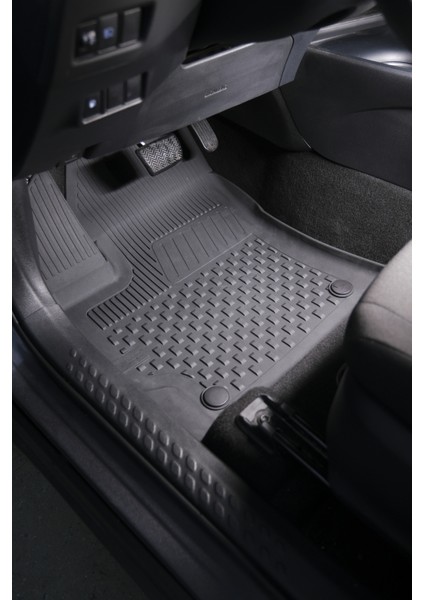 Toyota Corolla Cross 2022+ Uyumlu SAHLER Araca Özel 4.5D Havuzlu Oto Paspas - Corolla Cross