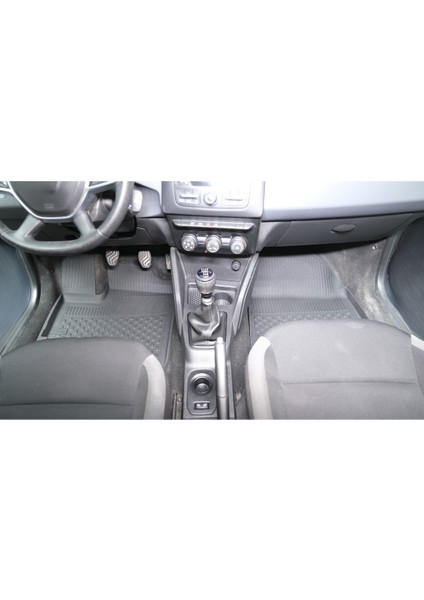 Dacia Duster 4x2 2010-2013 Uyumlu Sahler Araca Özel 4.5D Havuzlu Oto Paspas - Duster