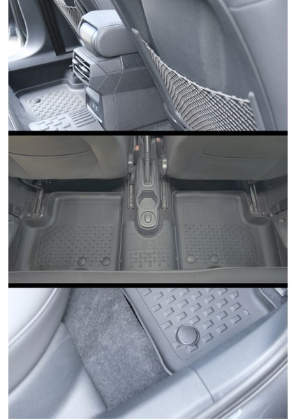 Dacia Duster 4x2 2010-2013 Uyumlu Sahler Araca Özel 4.5D Havuzlu Oto Paspas - Duster