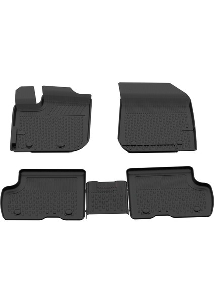 Dacia Logan II Sedan / MCW 2013-2020 Uyumlu Sahler Araca Özel 4.5D Havuzlu Oto Paspas - Logan