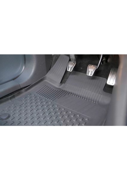 Ford Fiesta 7 2009-2017 Uyumlu Sahler Araca Özel 4.5D Havuzlu Oto Paspas - Fiesta