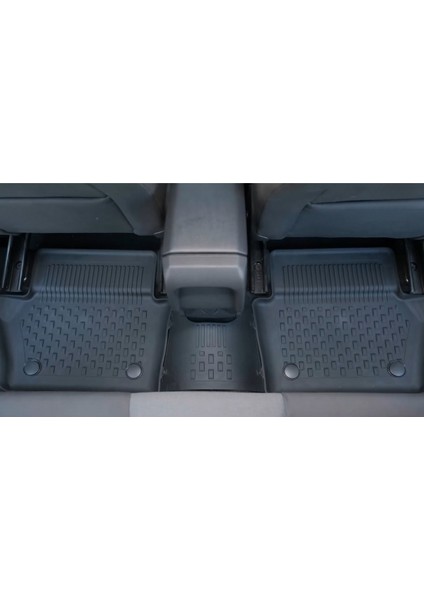 Ford Fiesta 7 2009-2017 Uyumlu Sahler Araca Özel 4.5D Havuzlu Oto Paspas - Fiesta