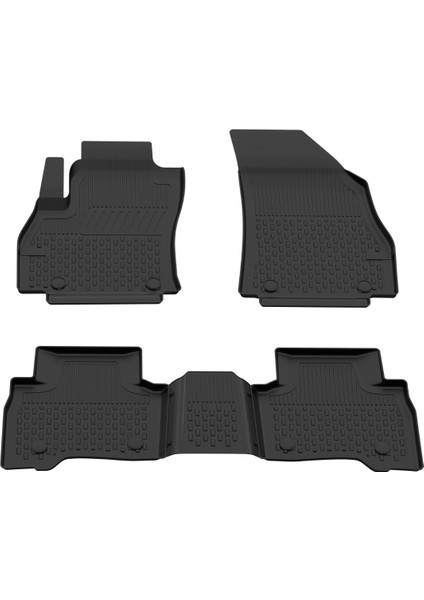 Citroen Nemo 2007+ Uyumlu Sahler Araca Özel 4.5D Havuzlu Oto Paspas - Nemo