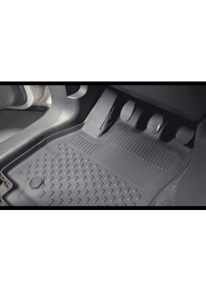 Citroen Nemo 2007+ Uyumlu Sahler Araca Özel 4.5D Havuzlu Oto Paspas - Nemo