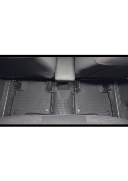 Citroen Nemo 2007+ Uyumlu Sahler Araca Özel 4.5D Havuzlu Oto Paspas - Nemo