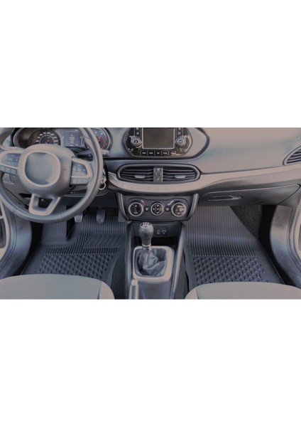 Fıat Egea Sedan 2015+ Uyumlu Sahler Araca Özel 4.5D Havuzlu Oto Paspas - Egea