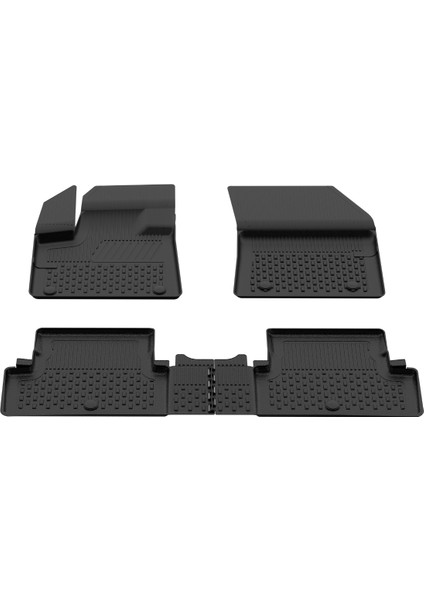 DS 7 Crossback 2018+ Uyumlu Sahler Araca Özel 4.5D Havuzlu Oto Paspas - DS 7