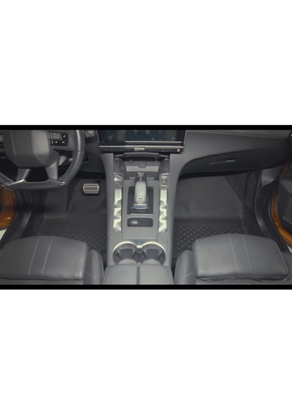 DS 7 Crossback 2018+ Uyumlu Sahler Araca Özel 4.5D Havuzlu Oto Paspas - DS 7