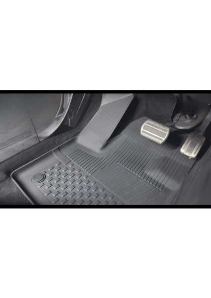 DS 7 Crossback 2018+ Uyumlu Sahler Araca Özel 4.5D Havuzlu Oto Paspas - DS 7