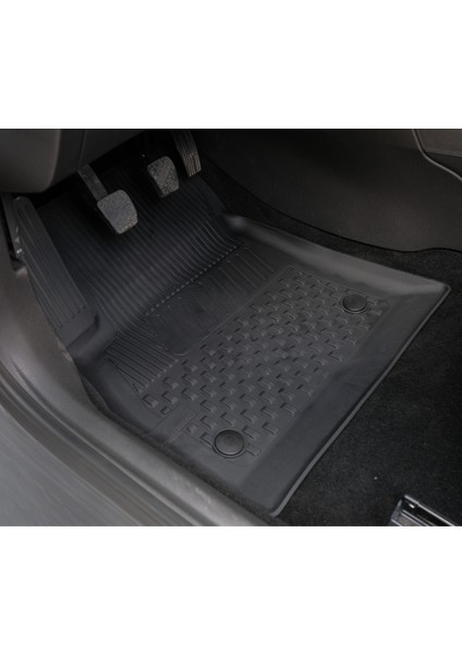 Citroen C5 Aircross 2017+ Uyumlu Sahler Araca Özel 4.5D Havuzlu Oto Paspas - C5 modelleri