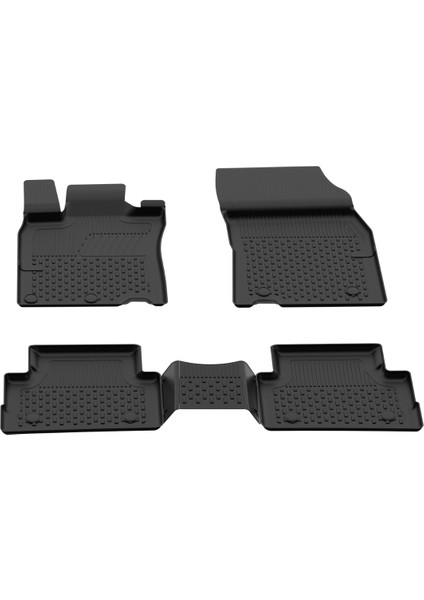 Renault Kadrjar 2015-2022 Uyumlu SAHLER Araca Özel 4.5D Havuzlu Oto Paspas - Kadjar