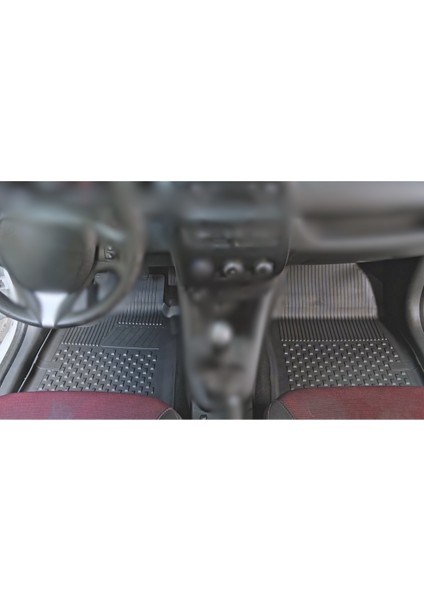 Renault Clio 3 2005-2012 Uyumlu SAHLER Araca Özel 4.5D Havuzlu Oto Paspas - Clio 3