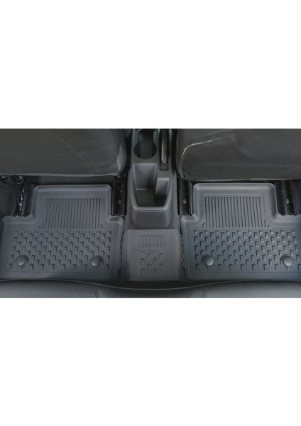 Renault Clio 5 2020+ Uyumlu SAHLER Araca Özel 4.5D Havuzlu Oto Paspas - Clio 5