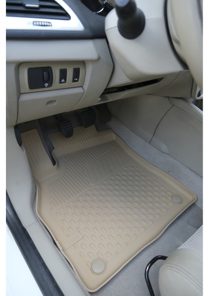 Renault Megane 3 2005-2012 Uyumlu SAHLER Araca Özel 4.5D Havuzlu Oto Paspas - Megane 3