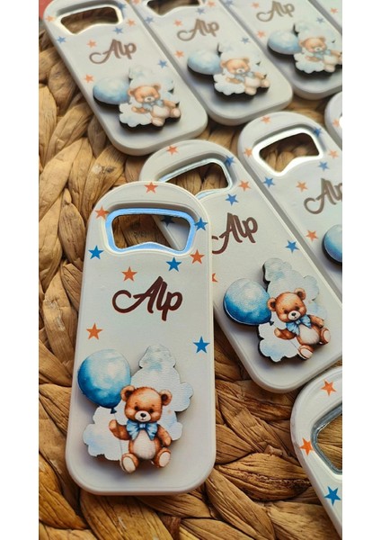 Uçak Temalı Erkek Bebek Açacak Hediyelik Magnet 20 Li Paket modelleri