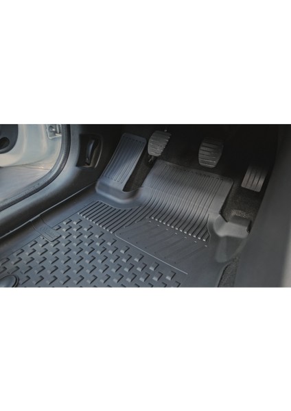 Renault Clio 4 2012-2019 Uyumlu SAHLER Araca Özel 4.5D Havuzlu Oto Paspas - Clio 4