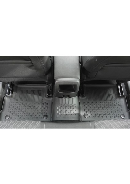 Renault Kadrjar 2015-2022 Uyumlu SAHLER Araca Özel 4.5D Havuzlu Oto Paspas - Kadjar