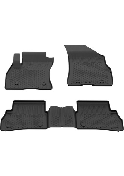 Opel Combo Tour D 2011-2018 Uyumlu SAHLER Araca Özel 4.5D Havuzlu Oto Paspas - Combo D