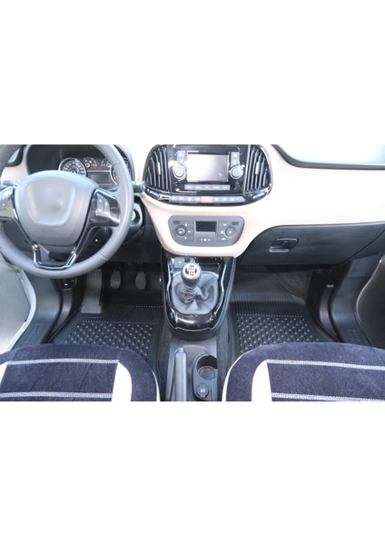 Opel Combo Tour D 2011-2018 Uyumlu SAHLER Araca Özel 4.5D Havuzlu Oto Paspas - Combo D