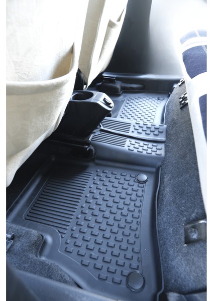 Opel Combo Tour D 2011-2018 Uyumlu SAHLER Araca Özel 4.5D Havuzlu Oto Paspas - Combo D