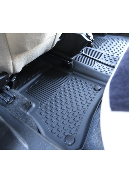 Opel Combo Tour D 2011-2018 Uyumlu SAHLER Araca Özel 4.5D Havuzlu Oto Paspas - Combo D