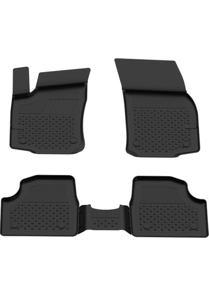 Opel Astra H 2004-2010 Uyumlu SAHLER Araca Özel 4.5D Havuzlu Oto Paspas - Astra H Hatchback