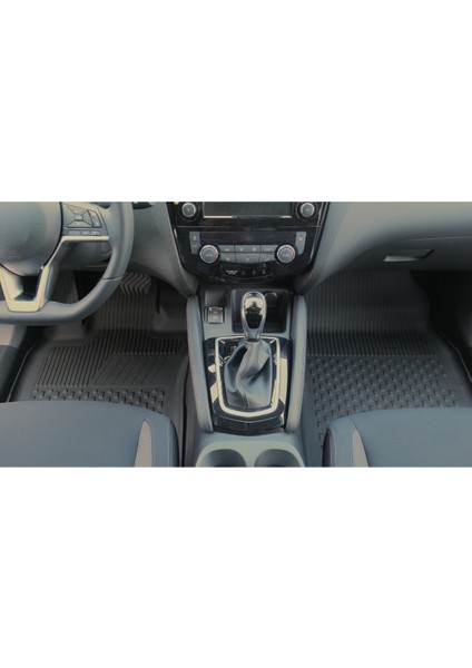 Nissan Qashqai 2014-2021 Uyumlu SAHLER Araca Özel 4.5D Havuzlu Oto Paspas - Qashqai
