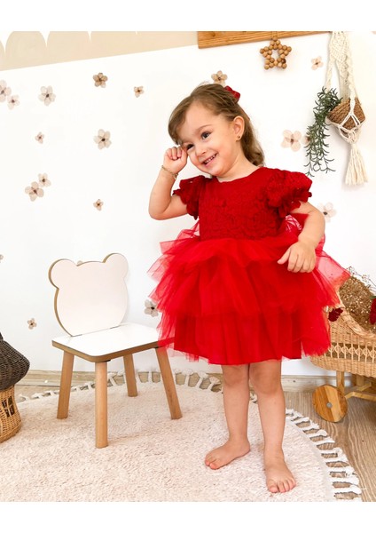 Nell Kız Çocuk Elbise