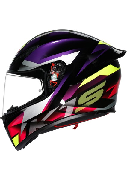 K1 S Fastlap Black Purple Pink Kapalı Kask indirimleri