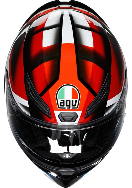 K1 S E2206 Fastlap Black Red Blue Kapalı Kask