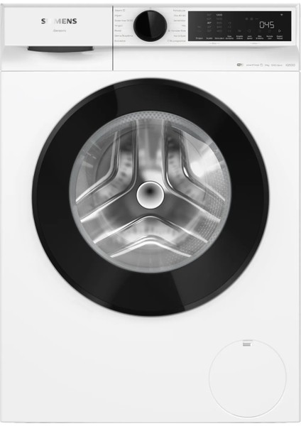 SİEMENS WG42K2Z0TR iQ500 Çamaşır Makinesi 9 kg 1200 dev./dak., Beyaz
