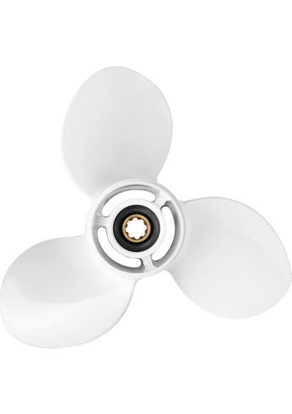 Yamaha Için Dıştan Takma Pervane 9 9hp 15HP 9 1/4x 9 Tekne Motor Vidası Deniz Motoru Parçalar 3 Blade 8 Spline (Yurt Dışından) indirimleri