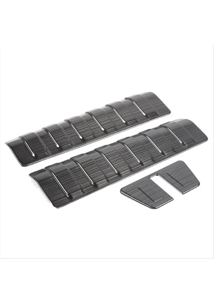 Range Rover Sport Için 2023-2024 Araç Iç Arka Koruma Paneli Paslanmaz Çelik Bagaj Plaka Koruyucu Siyah Kapaklar (Yurt Dışından)